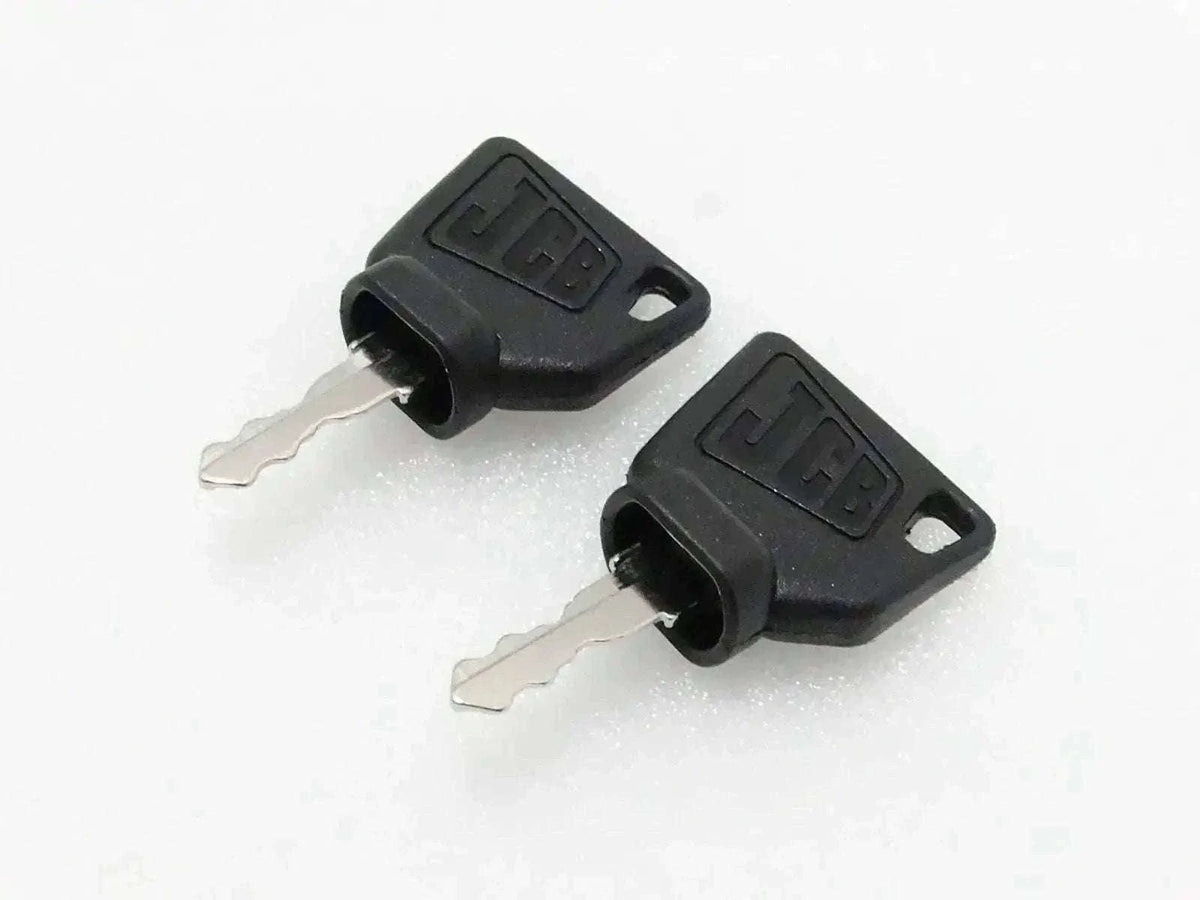 New Genuine Ignition Keys (Pair) Suitable for JCB 3CX Best Spare Store