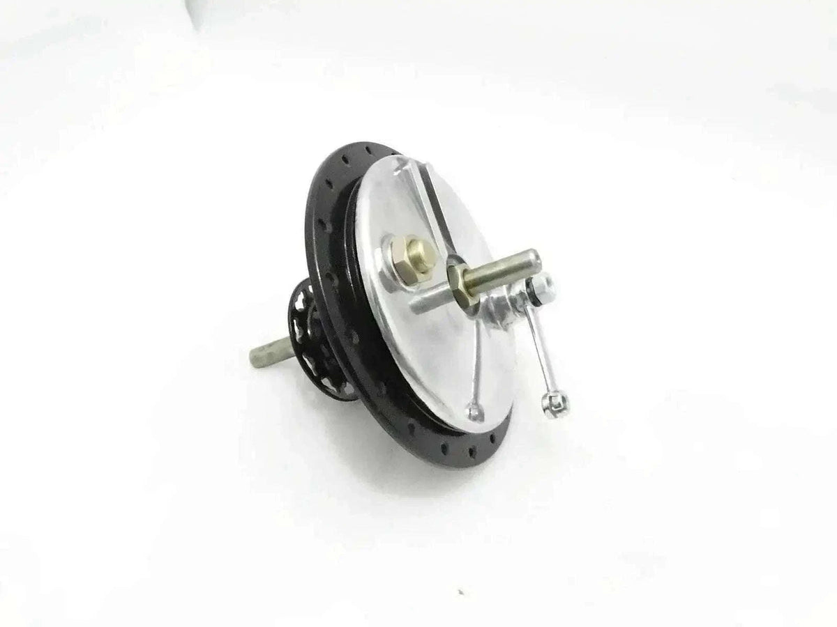 New Half Width Front Wheel Hub Brake & Axle FOR Royal Enfield Best Spare Store