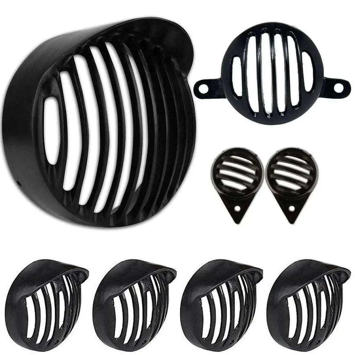 New Head Light Cover Grill Suitable For Royal Enfield Classic 350cc 500cc- Metal Best Spare Store