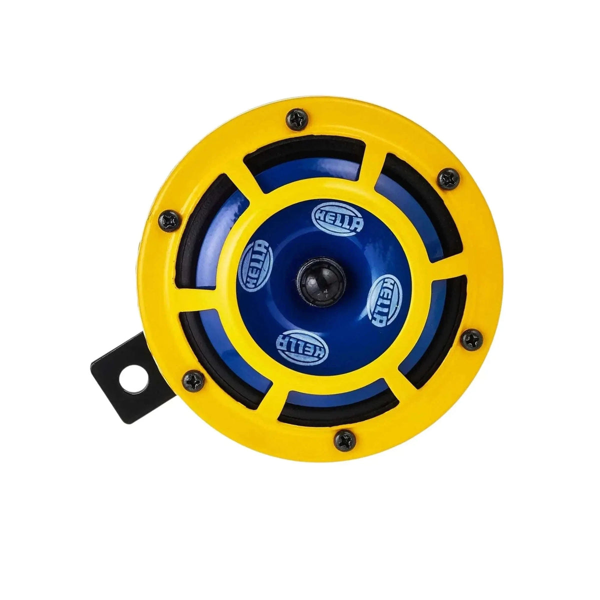 New Hella 12V Yellow Grill Panther Dual Sharp Tone Horn Set Best Spare Store