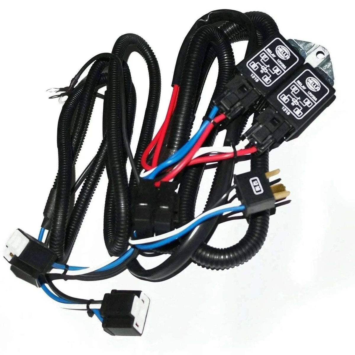 New Hella Universal H4 Headlamp Wiring Harness with Relay System 130/100W Best Spare Store
