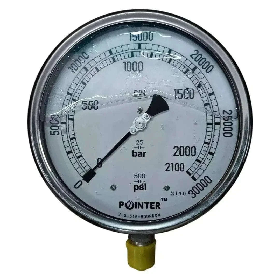 New High Pressure Gauge 30000 PSI - bestsparestore Best Spare Store