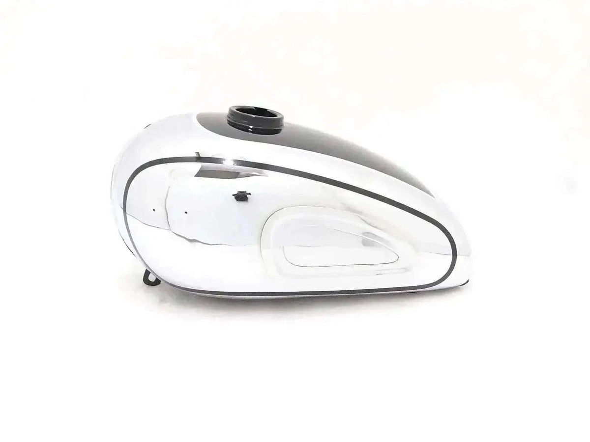 New HOREX RESIDENT BLACK PAINTED CHROME PETROL TANK Best Spare Store