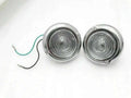 New Jeep Willys Chrome Turn Signal Indicator Light Pair Best Spare Store