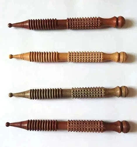 New Jimmi Stick Acupressure Tool - Brown Wooden Reflexology Tool Best Spare Store