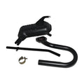 New Lambretta Exhaust Silencer Assembly with Bend & Down Pipe Best Spare Store
