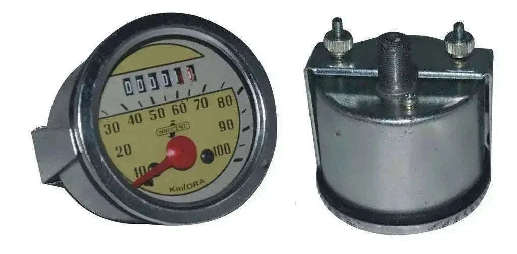 New Lambretta Innocenti Round Ld Speedometer 0-100Km Best Spare Store