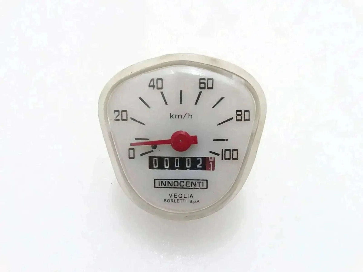New LAMBRETTA J RANGE/CENTO 100KMPH VEGLIA SPEEDOMETER Best Spare Store