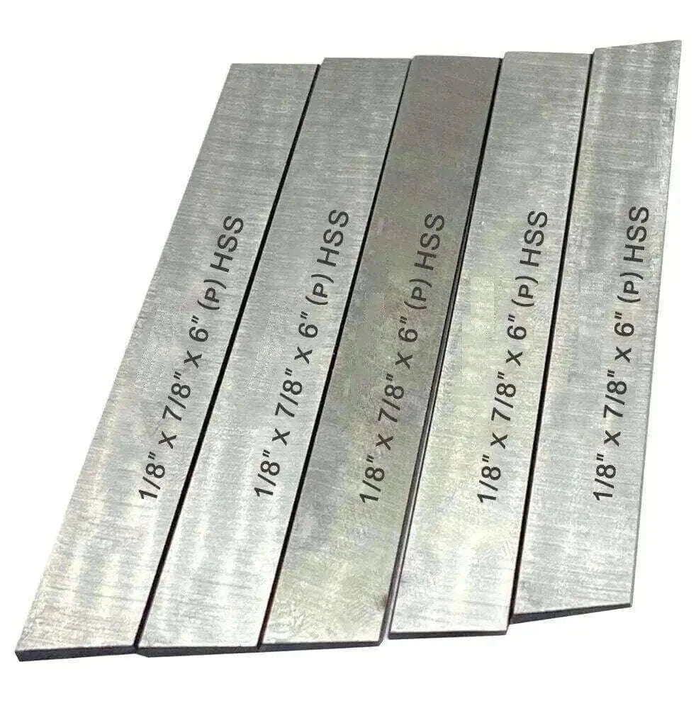 New Lathe Cut Off Tool Blade Set - 5 Piece HSS M2 Grade Best Spare Store