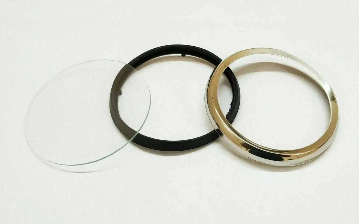 New LENS KIT.STAINLESS STEEL 85MM RIM+GLASS LENS & RUBBER Fits Royal Enfield SPEEDO Best Spare Store