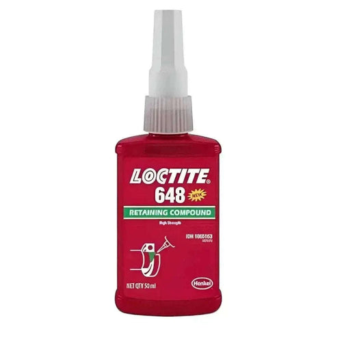 New Loctite 648 High Strength Retaining Compound, 50 Ml Best Spare Store