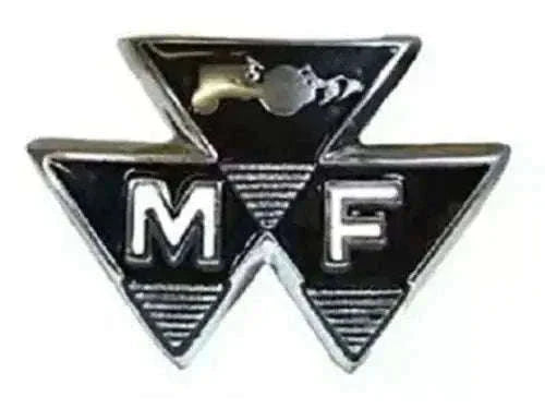 New Massey Ferguson 35 Tractor Front Black Motif Badge (828136m1) Best Spare Store