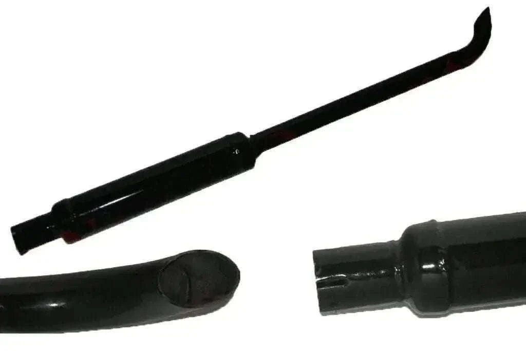 New Massey Ferguson Exhaust Silencer - Long Vertical Black Enamel Best Spare Store
