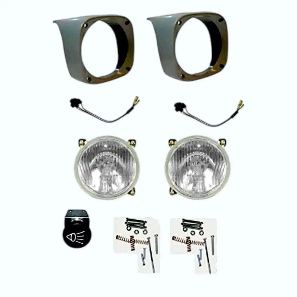 New Massey Ferguson Tractor Headlight Lamps with Cowl Pair Best Spare Store
