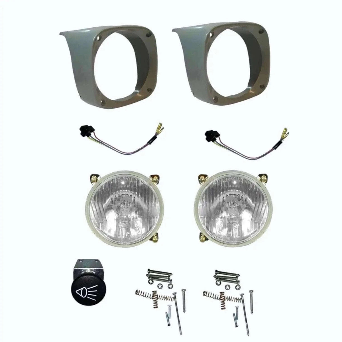 New Massey Ferguson Tractor Headlight Lamps with Cowl Pair Best Spare Store