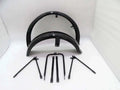 New MATCHLESS G3L AJS 16M MILITARY MODEL BLACK PAINTED MUDGUARD SET & STAYS Best Spare Store