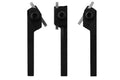 New Mini Lathe Parting Cut-off Tool Holder 3 Pcs Set 5/16" Shank With 1/8" HSS Bits Best Spare Store