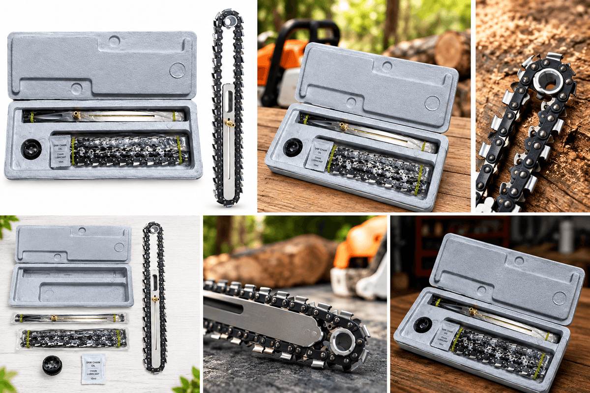 New Mortising Chain Set & Sprocket Width 1.1/4 (32mm) Length 1.3/4",36 Link Bore 5/8 Best Spare Store