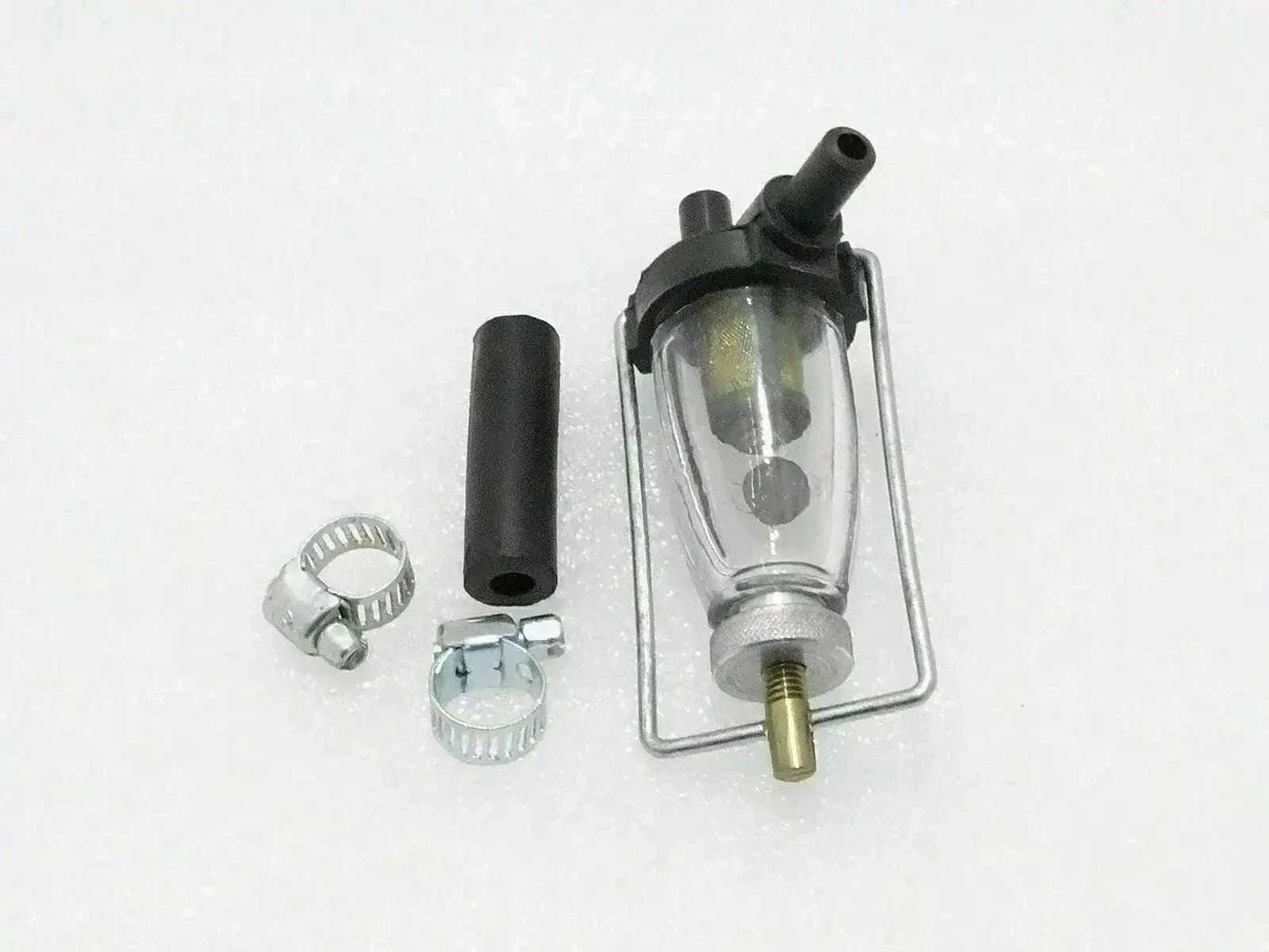 New Petrol Glass Fuel Filter For Jawa, Rajdoot Royal Enfield Bullet Best Spare Store