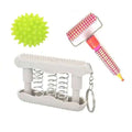 New Pocket Hand Exerciser Combo with Spiked Ball & T-Shape Massager Best Spare Store
