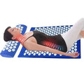 New Prosource Acupressure Mat & Pillow Set - Full Body Cushion (Blue) Best Spare Store