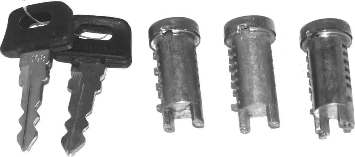 New PX Key Tumblers Barrel Lock Set for VESPA px200 & p200e Best Spare Store