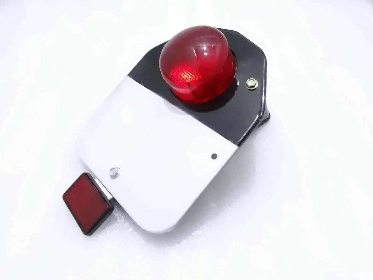 New RE REAR NUMBER PLATE WITH TAIL LIGHT FOR CLASSIC ROYAL BIKES Best Spare Store