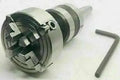New Revolving Live Center Mt2 Threaded M14 X 1 With 70 Mm Independent Chuck Best Spare Store