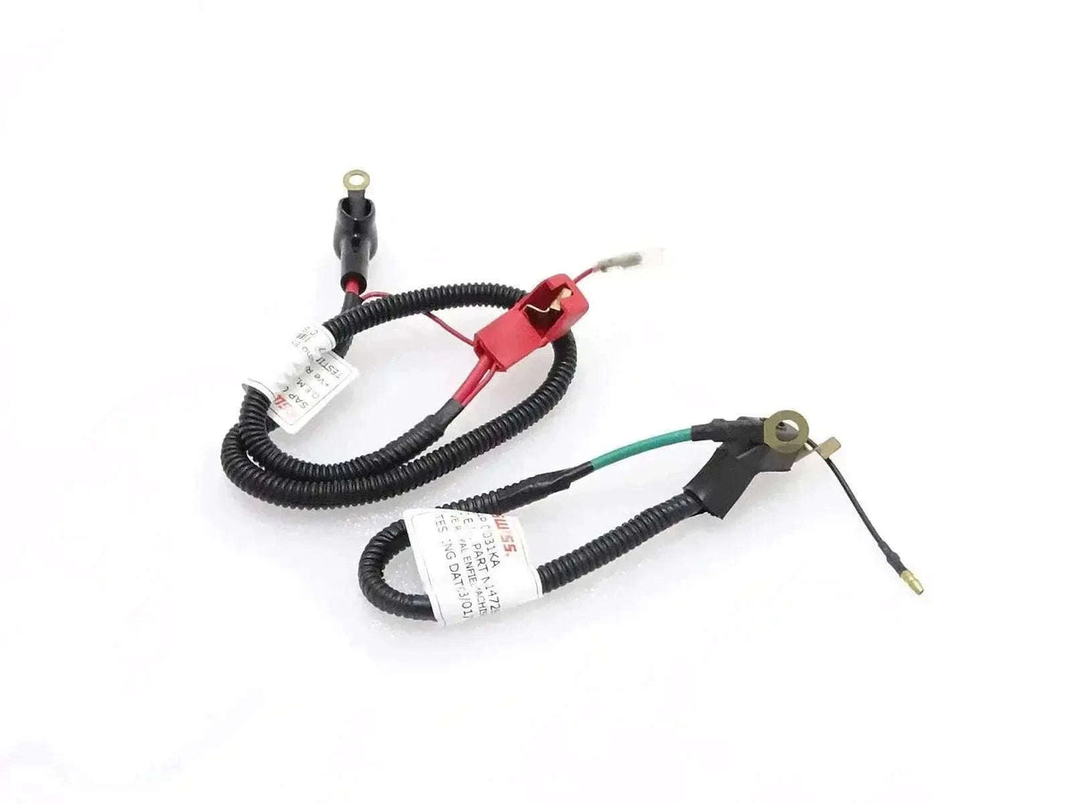 New ROYAL ENFIELD BULLET CABLE ASSEMBLY BATTERY SET(POSITIVE & NEGATIVE) Best Spare Store