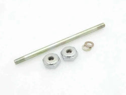 New ROYAL ENFIELD BULLET FOUNDATION REAR SUSPENSION AXLE & CHROMED NUT Best Spare Store