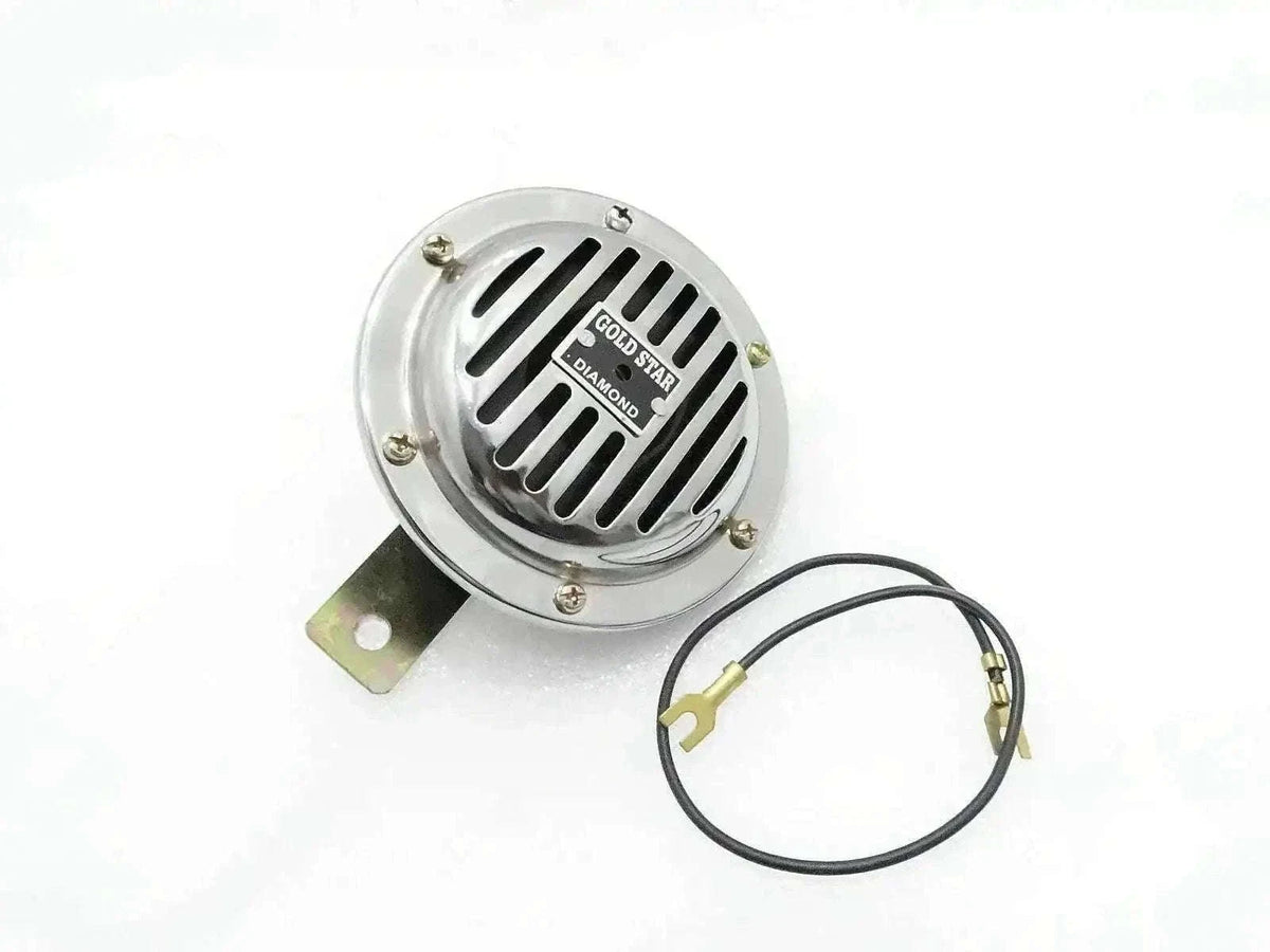 New ROYAL ENFIELD CHROME 12V HORN 4" Best Spare Store