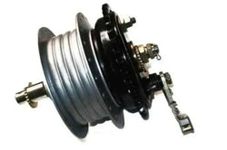 New ROYAL ENFIELD COMPLETE REAR WHEEL HUB + BRAKE SYSTEM + BEARINGS + AXLE Best Spare Store