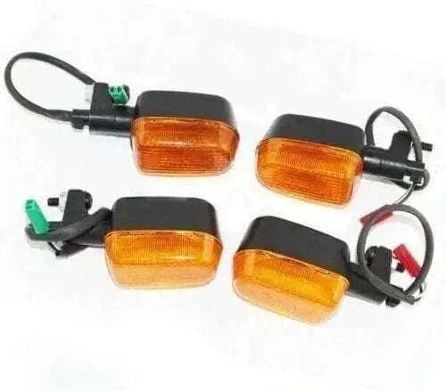 New Royal Enfield Himalayan BS4 Front & Rear Blinker Turn Signal Indicator Set Best Spare Store