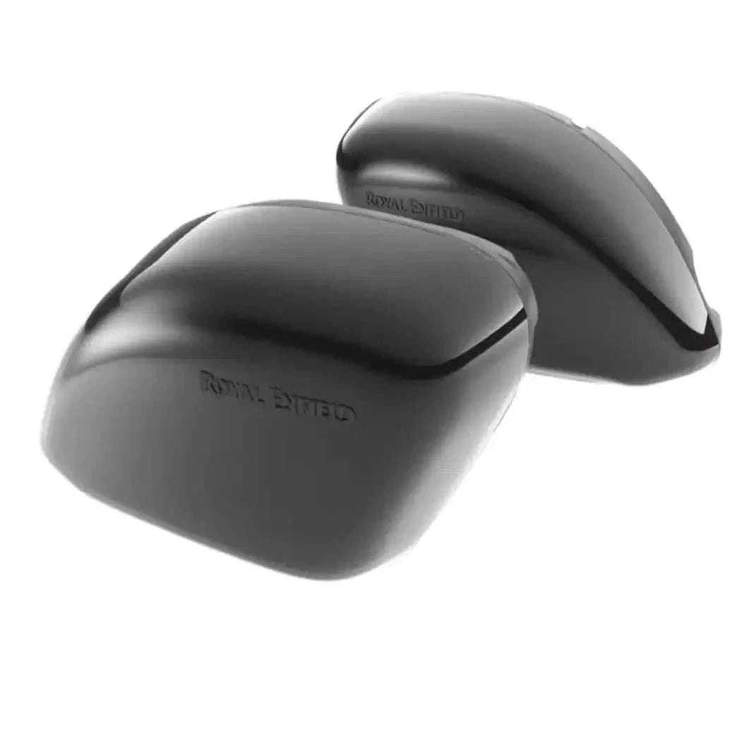 New Royal Enfield KXA00254 Black Premium Long Haul Panniers for Super Meteor 650 Best Spare Store