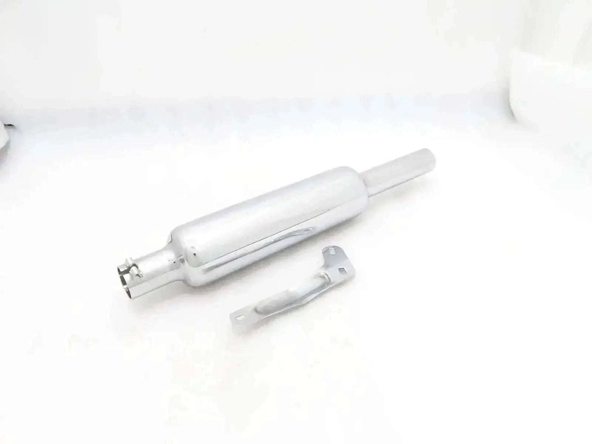 New ROYAL ENFIELD SHORT EXHAUST SILENCER 500CC Best Spare Store