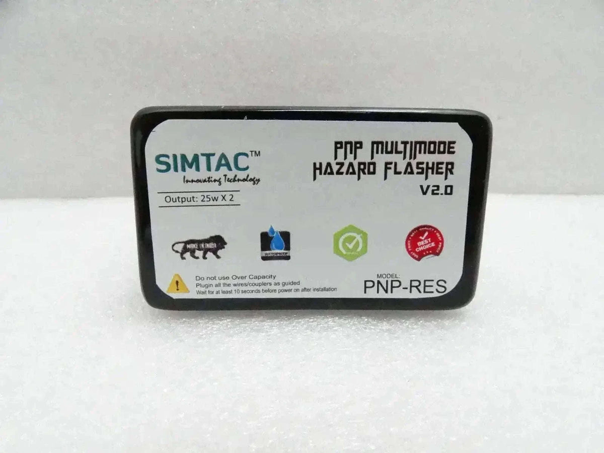 New Simtac Pnp Hazard Flasher 12V Suitable For Royal Enfield Himalayan 411cc Best Spare Store