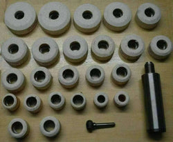 New SIOUX VALVE SEAT WHITE GRINDING WHEELS SET 24 PCS STONE HOLDER STAR DRIVE 11/16" Best Spare Store