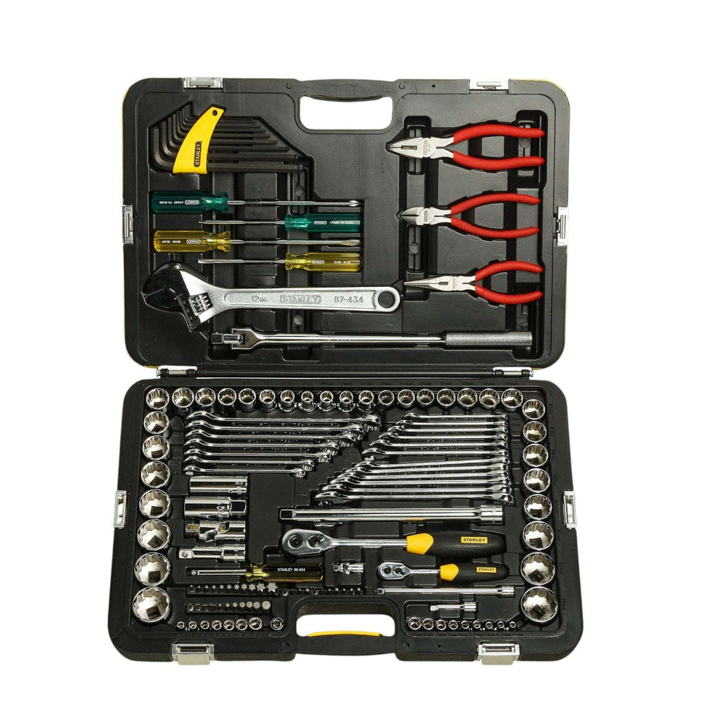 New STANLEY 99-059 Metric Tool Kit for Automotive Use (132-Pieces),Multicolour, 24 x 9 Centimeter Best Spare Store