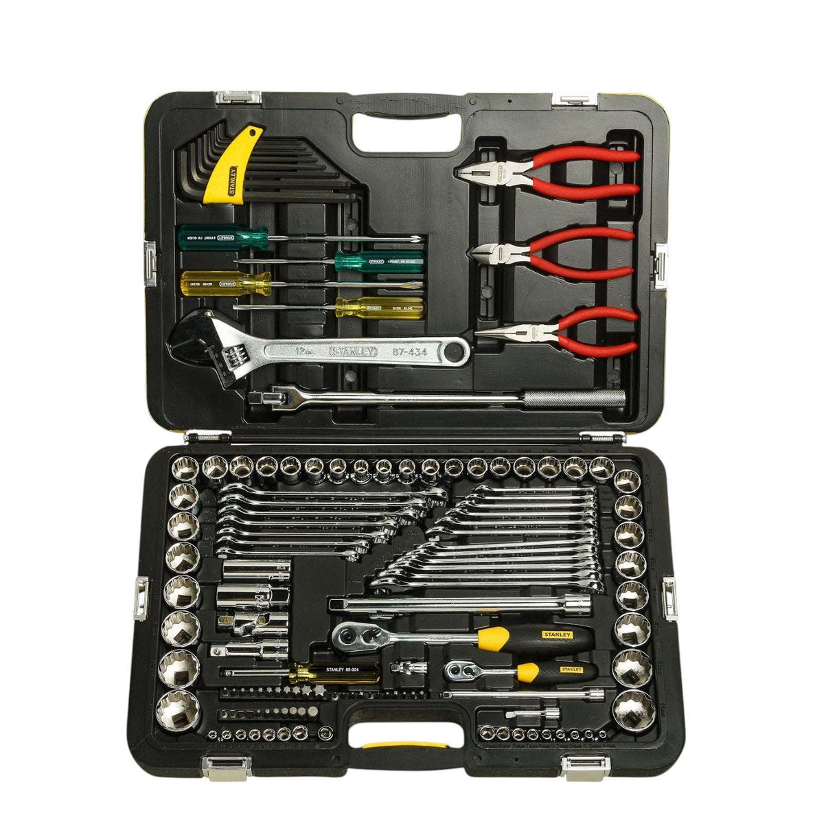 New STANLEY 99-059 Metric Tool Kit for Automotive Use (132-Pieces),Multicolour, 24 x 9 Centimeter Best Spare Store