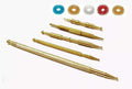 New Sujok Probe Acupressure Brass Diagnostic Roller Set with Free Rings Best Spare Store