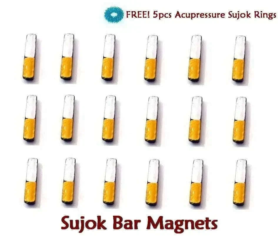 New Sujok Therapy Acupressure Magnets Set with Free Rings Best Spare Store
