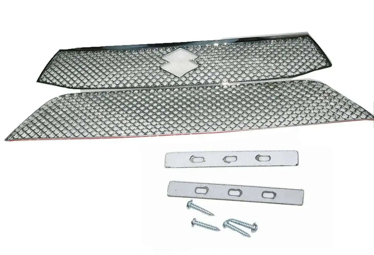 New Suzuki Celerio Front Radiator Grille Panel Set - Chrome Mesh Best Spare Store