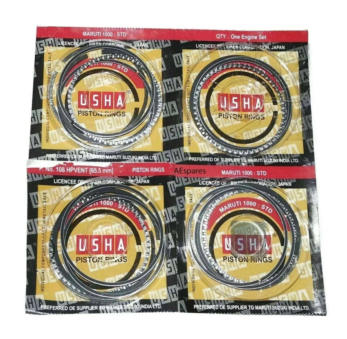 New Suzuki Samurai Piston Ring Set F10a SJ410 | Premium Performance Best Spare Store
