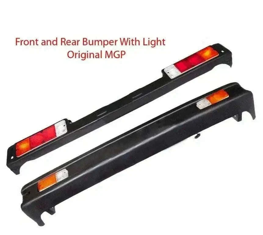 New Suzuki Samurai Sj413 & Sj410 Front & Rear Bumper Set with Lights Best Spare Store
