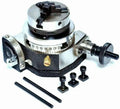 New Tilting Rotary Table 3/80mm with 50mm Mini Lathe Chuck Backplate Best Spare Store