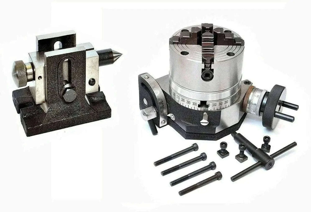 New Tilting Rotary Table 4" With 100mm Best Spare Store