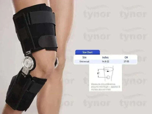 New Tynor Orthopedic Hinged ROM Sports Flexion Extension Post-Universal Best Spare Store