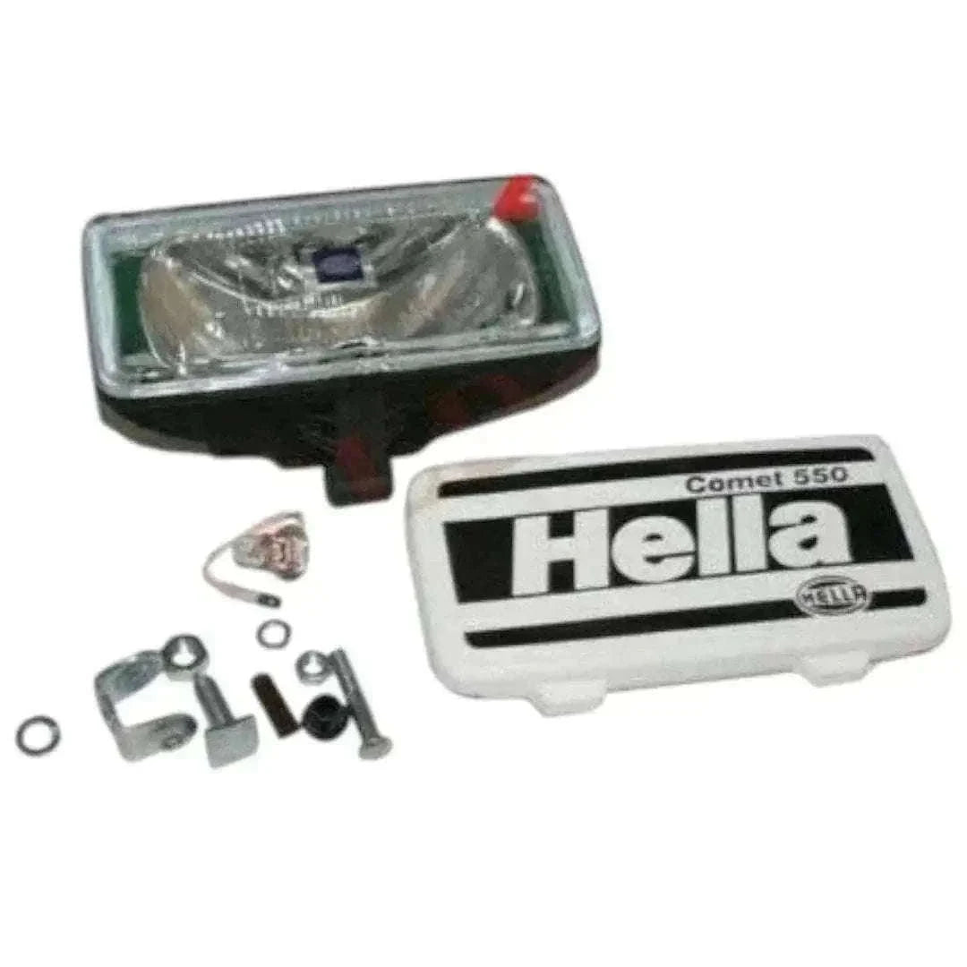 New Universal Hella Comet 550 Spot Driving Light with Cover & H3 Bulb 55W 12V Best Spare Store