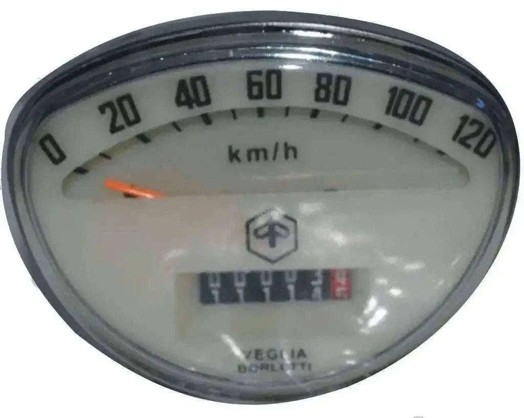 New Vespa Speedometer 0-120 Kmph Primavera / Rally - Cream Best Spare Store