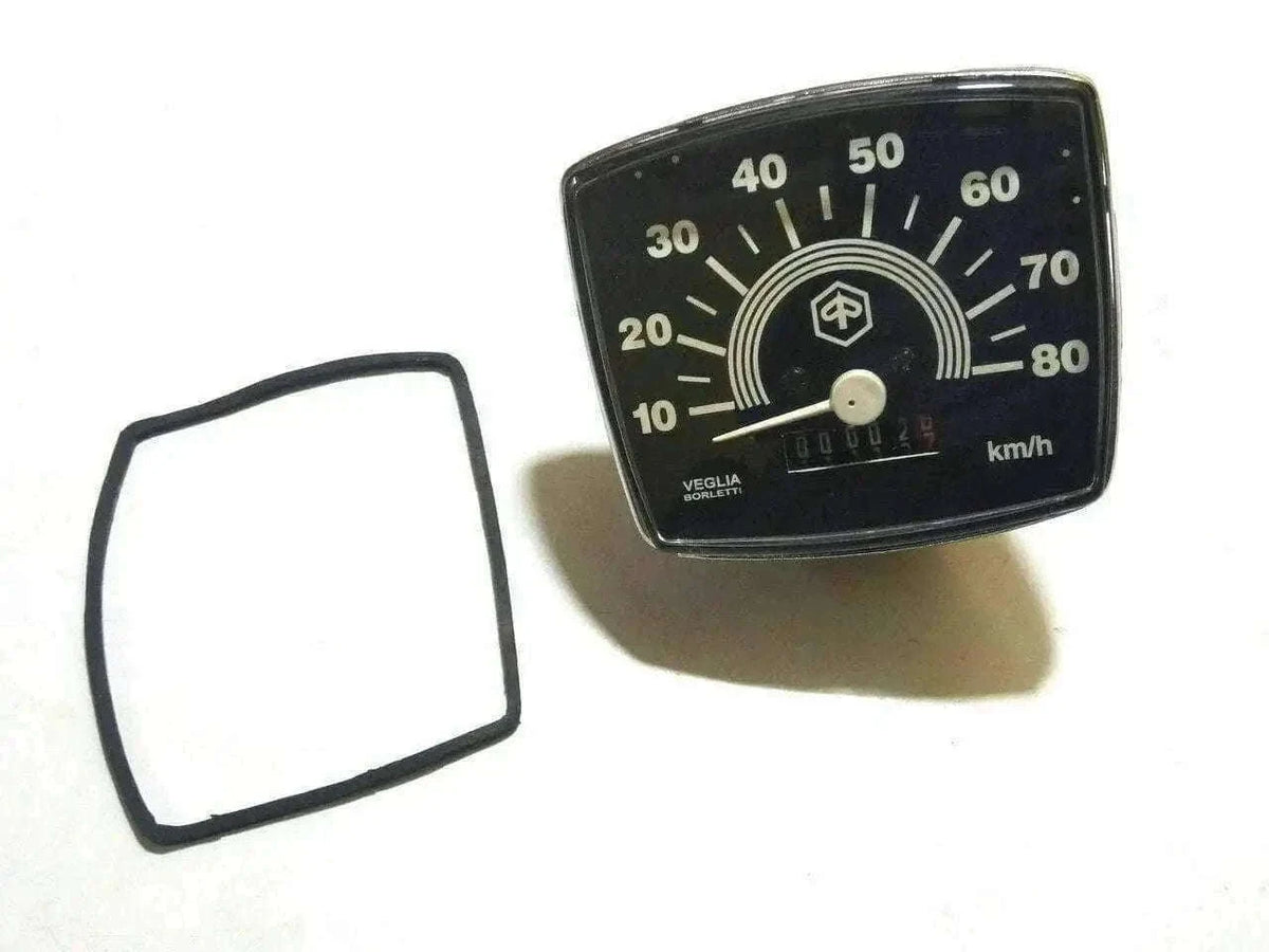 New Vespa Speedometer with Piaggio Logo for V50 & 50 Special Best Spare Store